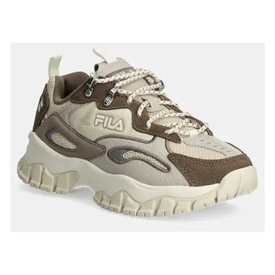 Fila sneakers RAY TRACER culoarea bej