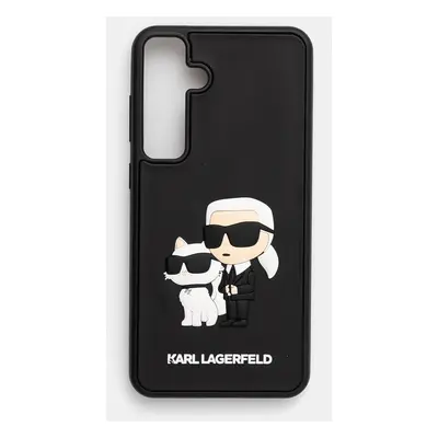 Karl Lagerfeld husă pentru telefon S24+ S926 culoarea negru, KLHCS24M3DRKCNK