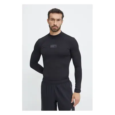 EA7 Emporio Armani mânecă lungă de antrenament culoarea negru, cu turtleneck, PJ6LZ.6DUT03