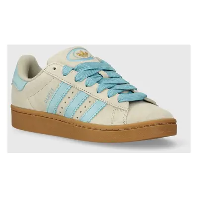 adidas Originals sneakers din piele intoarsă Campus 00s culoarea gri, IE5588