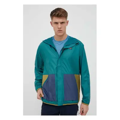 New Balance geaca de ploaie All Terrain barbati, culoarea verde, de tranzitie, oversize