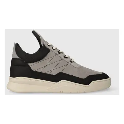 Filling Pieces sneakers din piele Low Top Tweek culoarea gri, 10127681878