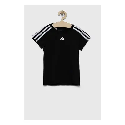 Adidas tricou copii culoarea negru