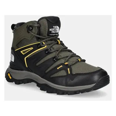 The North Face sneakers Hedgehog Mid Gore-Tex barbati, culoarea verde, izolare usoara, NF0A8AAAB