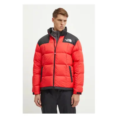 The North Face geaca de puf Lhotse barbati, culoarea rosu, de iarna, NF0A3Y236821