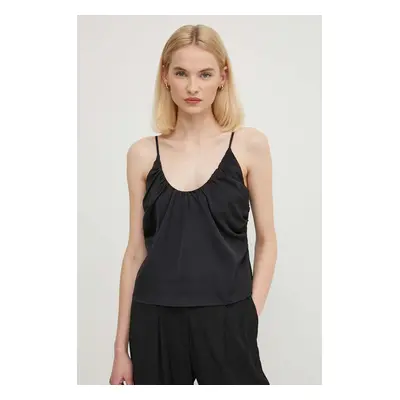 Sisley top femei, culoarea negru