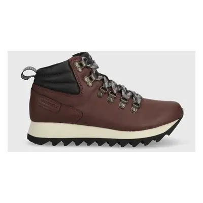 Merrell pantofi Alpine Hiker femei, culoarea bordo