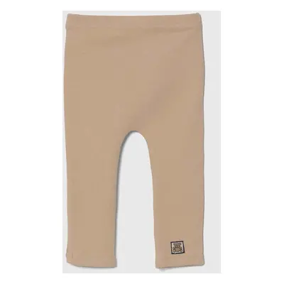 Jamiks leggins bebe JOERI culoarea bej, neted, JZH014