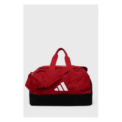 adidas Performance geantă sport Tiro League Small culoarea roșu IB8651