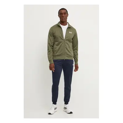 EA7 Emporio Armani trening barbati, culoarea verde, PJHCZ.8NPV65