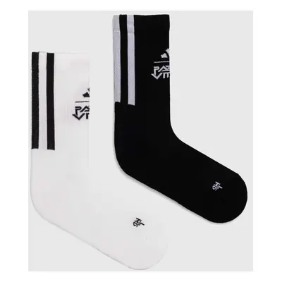 adidas sosete Pride 2-pack culoarea alb, IZ5013