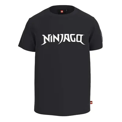 Lego tricou de bumbac pentru copii x Ninjago culoarea negru, cu imprimeu