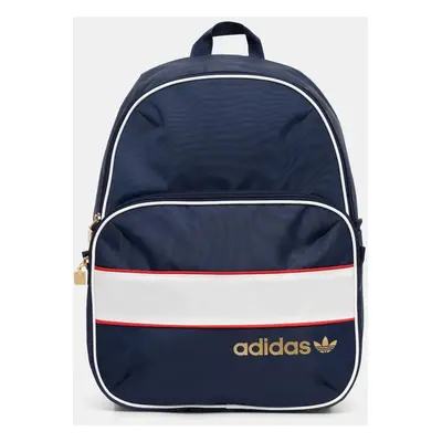 adidas Originals rucsac culoarea albastru marin, mare, cu imprimeu, IX7436