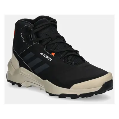 adidas TERREX pantofi AX4 Mid Beta COLD.RDY barbati, culoarea negru, izolat, IG8849