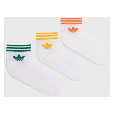 adidas Originals sosete 3-pack culoarea alb, IX7521