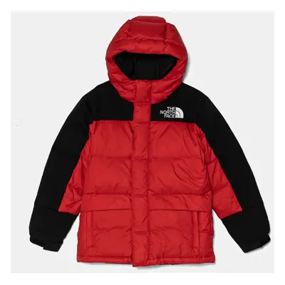 The North Face geaca de puf pentru copii HMLYN DOWN SHORT PARKA culoarea rosu, NF0A88UY6821