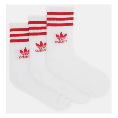 adidas Originals sosete 3-pack culoarea alb, JF6357