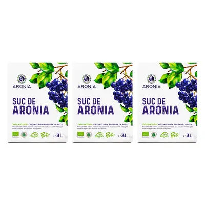 PROMO: 3x3L Suc Aronia ECO (RO-ECO-029)