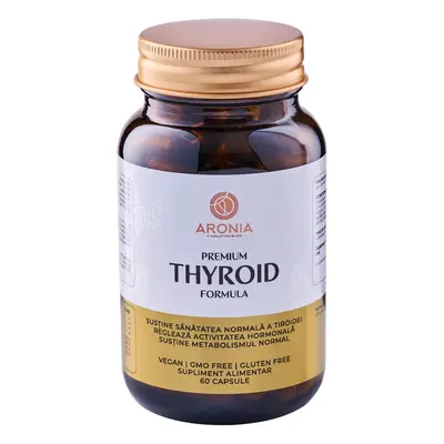 Premium Thyroid Formula — 60 de capsule pentru sănătatea glandei tiroide