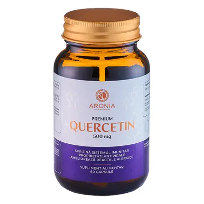 Premium Quercetin 500 mg — 60 capsule cu proprietăți antioxidante, antiinflamatorii, antivirale 