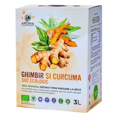 Suc de Ghimbir și Curcuma 100% Natural și Ecologic la 3L