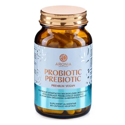 Premium Probiotic - Prebiotic Vegan - 60 capsule