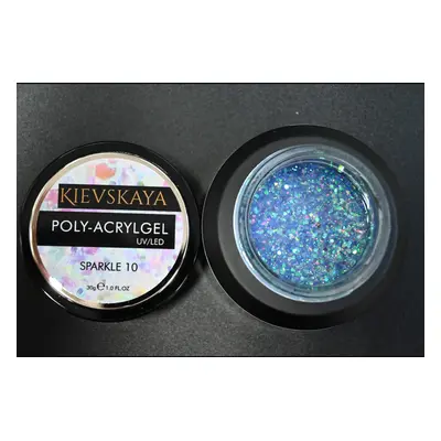 Poly-Acrylgel Sparkle Kievskaya 30gr-SPARKLE10 - SPARKLE10 - Everin.ro