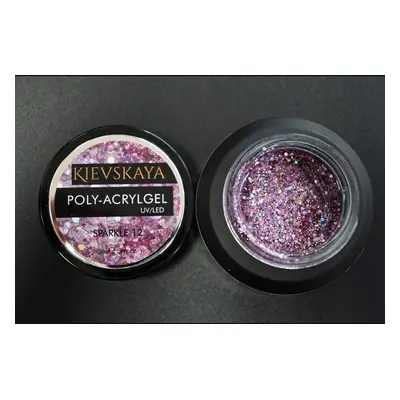 Poly-Acrylgel Sparkle Kievskaya 30gr-SPARKLE12 - SPARKLE12 - Everin.ro