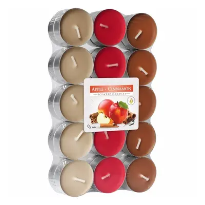 Set 30 pastile lumanari parfumate bispol - apple cinnamon