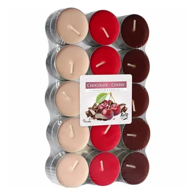 Set 30 pastile lumanari parfumate bispol - chocolate cherry