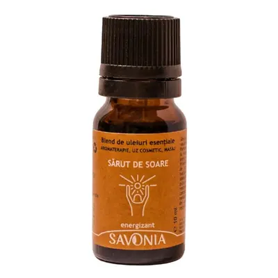 Ulei esential natural blend savonia sarut de soare - energizant 10ml