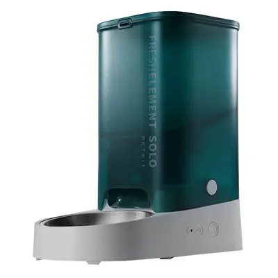 Dozator automat mancare pisici PETKIT Fresh Element Solo - Smart Pet Feeder, Green, capacitate 3