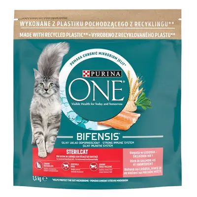 Purina ONE Bifensis Adult Sterilcat Salmon 0,8 kg