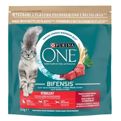 Purina ONE Bifensis Adult Sterilcat Beef 1,5 kg