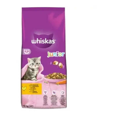 Whiskas Junior hrană uscată cu pui 800 g