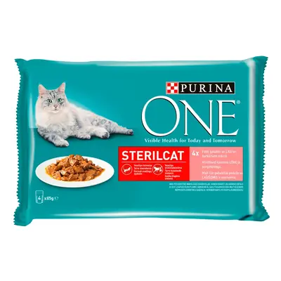 Hrană umedă pisici Purina ONE Sterilcat 4 x 85 g