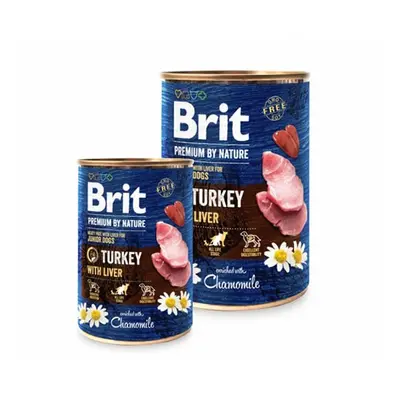 Brit Premium by Nature Junior Curcan și Ficat 6 x 800 g