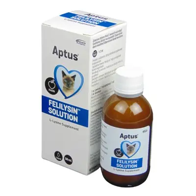 Aptus Felilysin Solution - supliment alimentar de L-lizină pentru pisici 50 ml