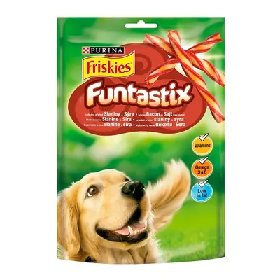 Friskies Dog Funtastix cu aromă de șuncă și brânză 175 g