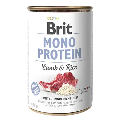 Brit Mono Protein - Miel și orez 24 x 400 g