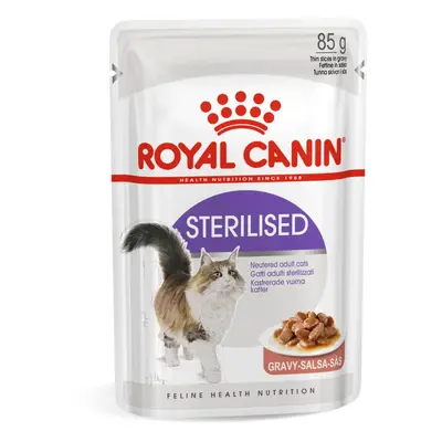 Royal Canin Sterilised Gravy - hrană umedă pisici 12 x 85 g