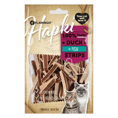 Flamingo Snacks Hapki Strips pentru pisici 85 g