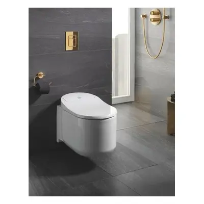 PROMO Pachet complet Vas Wc Grohe Sensia Arena, kit si rezervor Sensia cu clapeta si set fixare