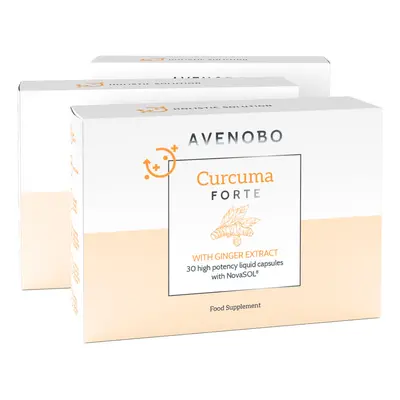 AVENOBO Curcuma FORTE 3 cutii