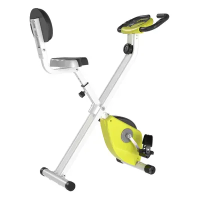 HOMCOM Cyclette Magnetică Pliabilă, Reglabilă pe Înălțime și Intensitate, Antrenament Cardio, Ga