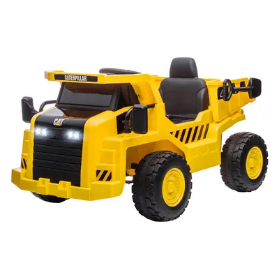 AIYAPLAY Excavator de Călărit cu Licență, cu Telecomandă, Tractor pentru Copii cu Cupă, Lopată, 