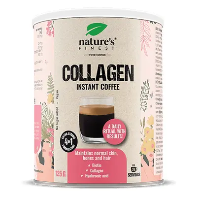 Collagen Coffee | Colagen | Acid hialuronic | Biotină | Hidratare a pielii | Reduce ridurile | A