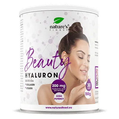 Beauty Hyaluron | Anti-rid | Hidratare | Colagen | Vitamina C | Pulbere de Băut | 1+1 Gratuit | 