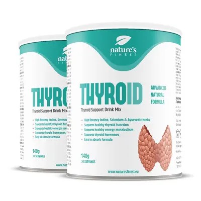 Thyroid Box | 1+1 Gratuit | Supliment Tiroidian | L-tirozină | Funcționare Normală a Tiroidei | 