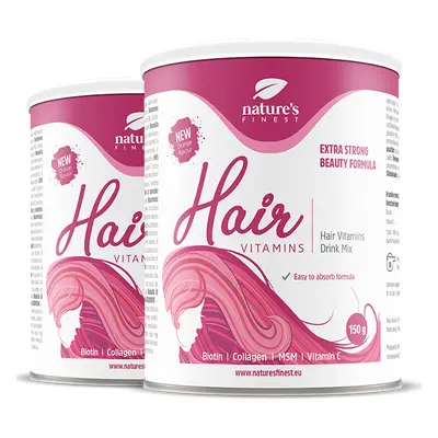 Hair Vitamins | 1+1 Gratuit | Colagen pentru Păr | Biotină, MSM, Vitamina C | Promovează Creșter